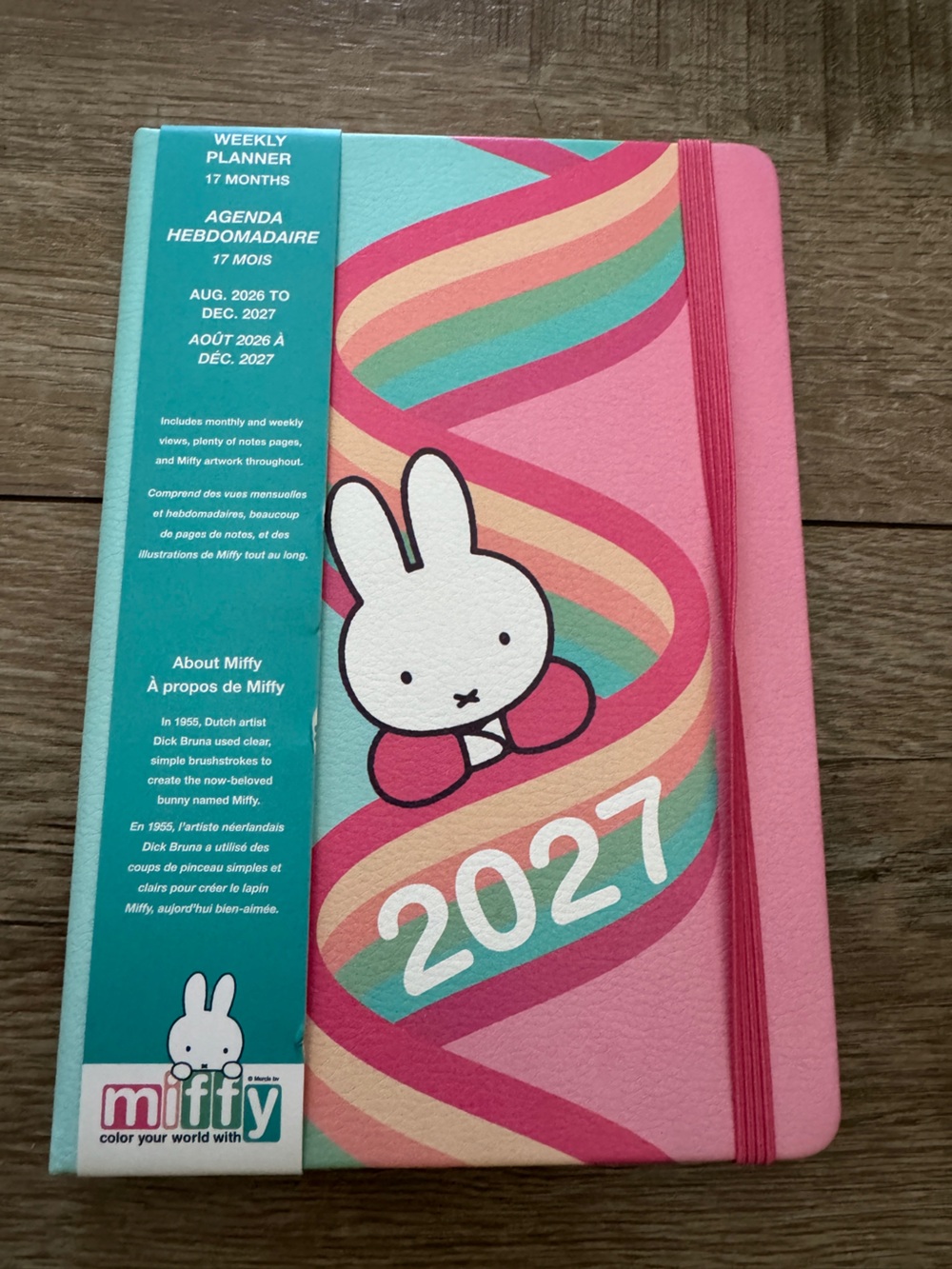 MIFFY 2027 Weekly Planner/Agenda NWT